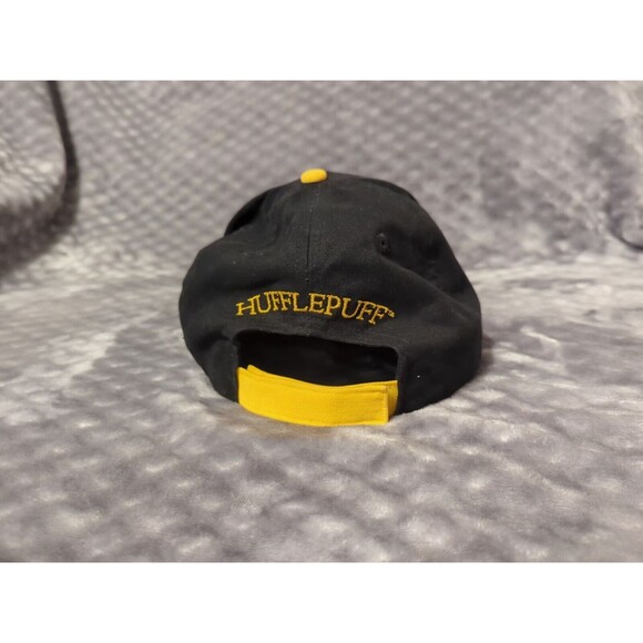 Universal Studios Wizarding World of Harry Potter Hufflepuff Adult Hat Cap Black - Picture 5 of 10
